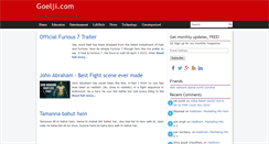 Desktop Screenshot of goelji.com