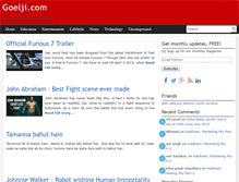 Tablet Screenshot of goelji.com